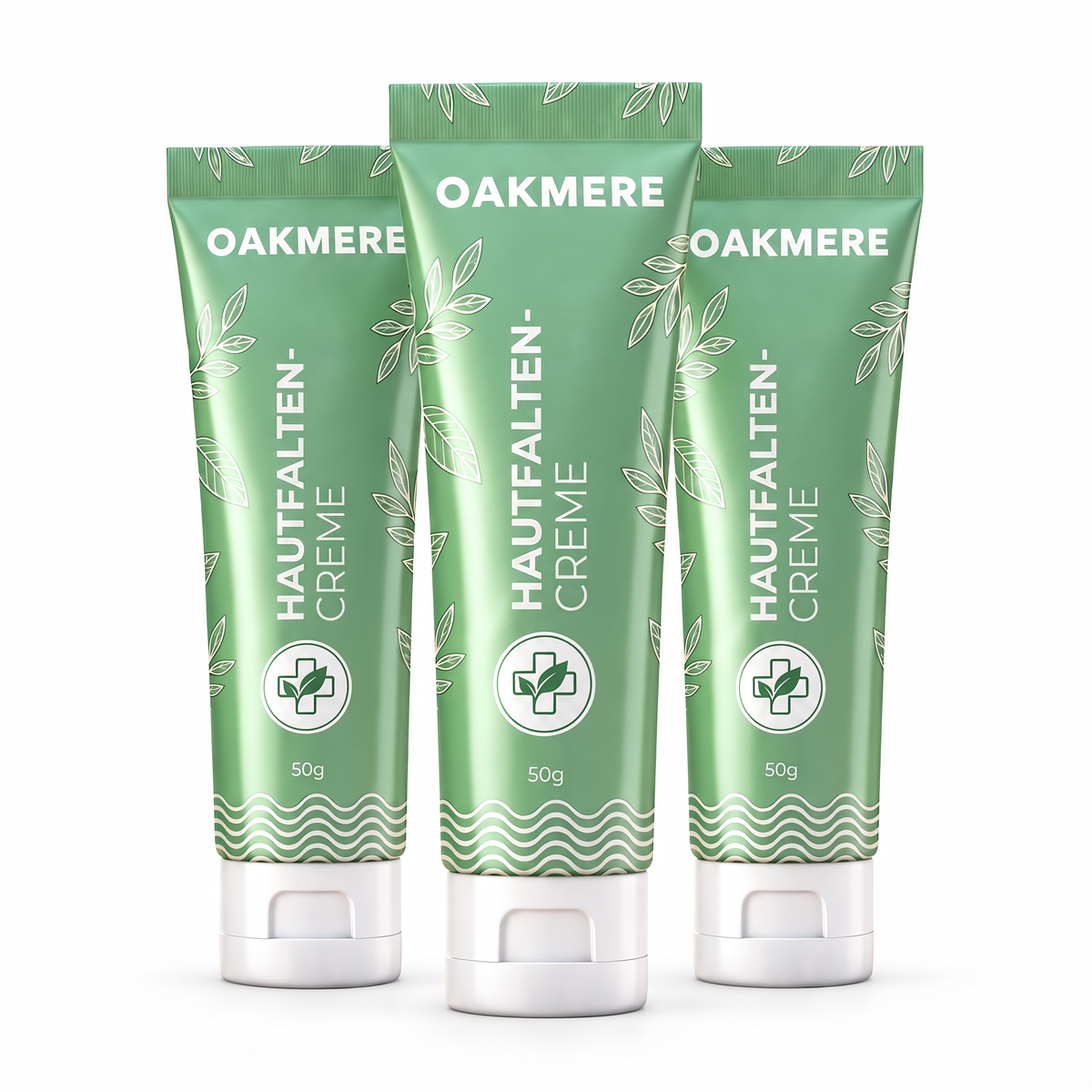 Oakmere Hautfalten-Creme 3 Tuben
